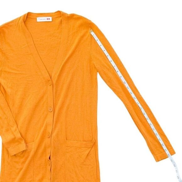 Tomas Maier x Uniqlo Lightweight Cotton Longline Cardigan – Versatile Beachwear - Picture 9 of 12
